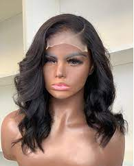 Lace Closure Wig Wavy Virgin Hair